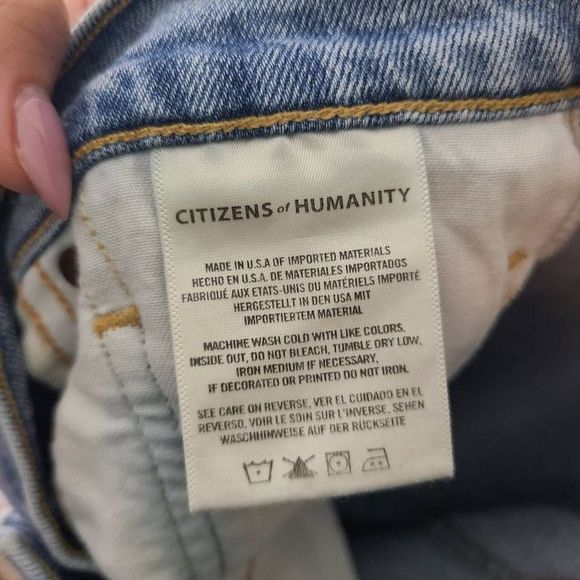 Citizens of Humanity Premium Vintage Demy Flare High Rise in Stargazer sz 28 - Picture 7 of 8